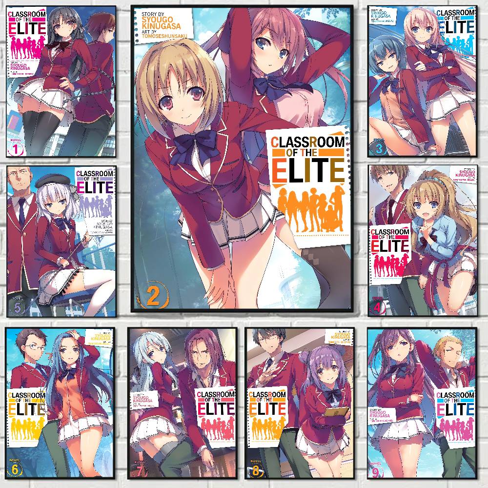 Home Bar And Theater - Poster Anime Kelas Elite, Hiasan Dinding