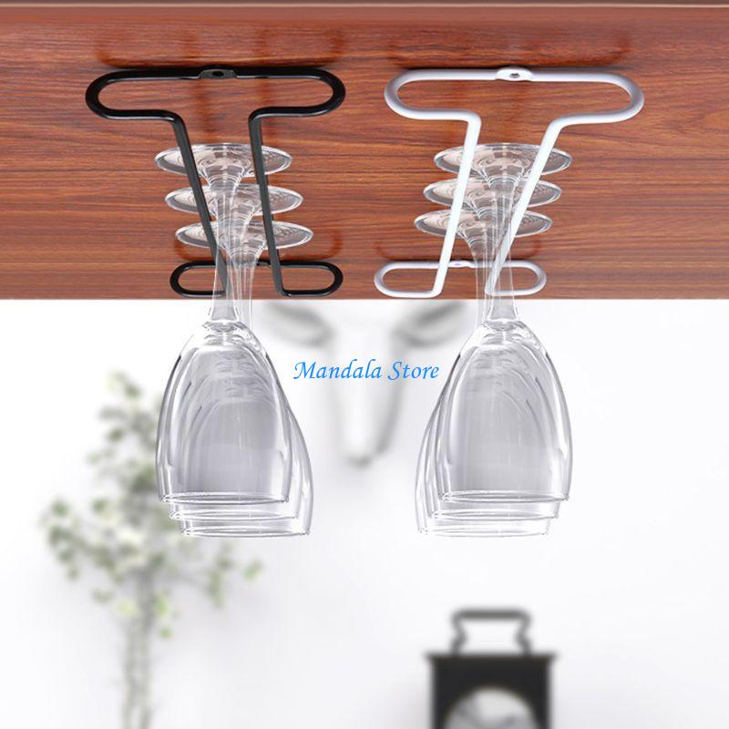 Home Bar And Cabinet - U2JC Gelas Anggur Logam & Tempat