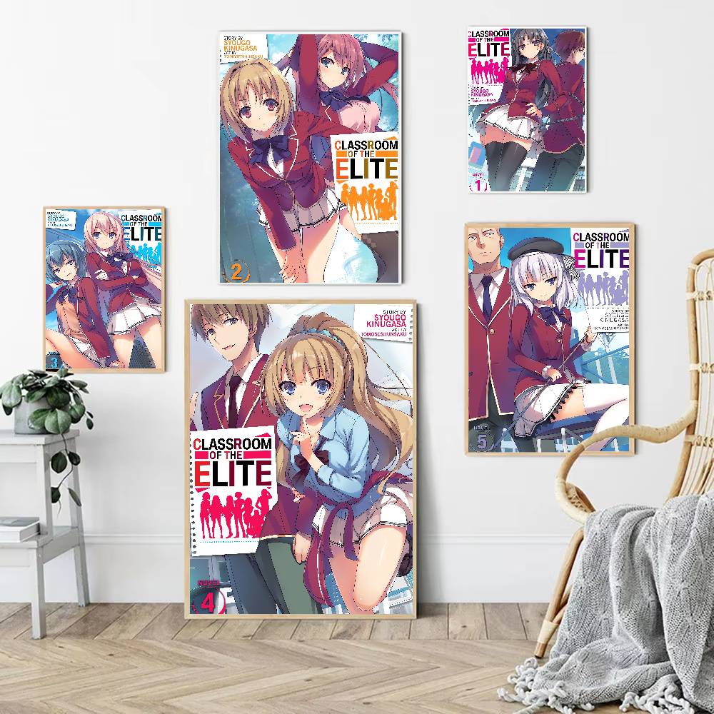 Poster Anime Kelas Elite, Hias - Home Bar And Theater ulasan dan harga