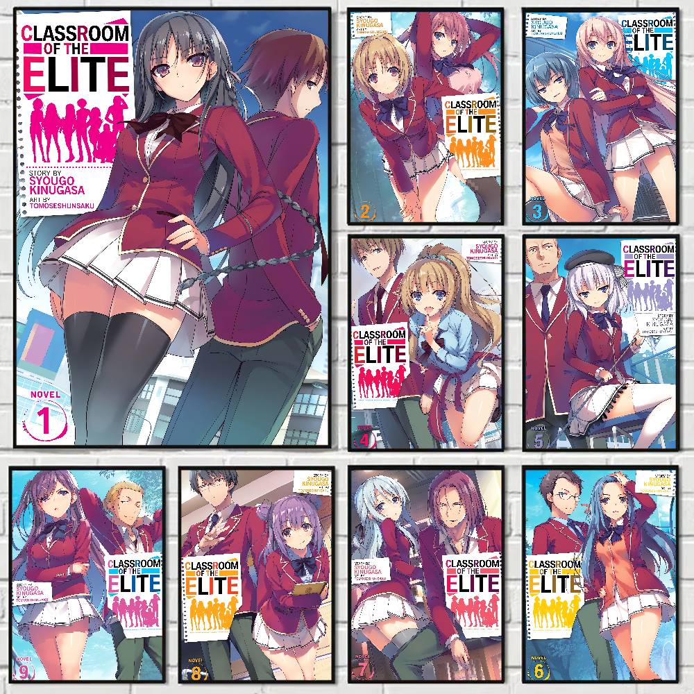 Poster Anime Kelas Elite, Hias - Home Bar And Theater ulasan dan harga