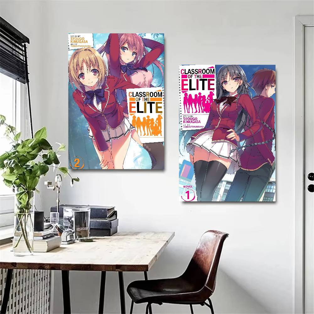 Poster Anime Kelas Elite, Hias - Home Bar And Theater ulasan dan harga