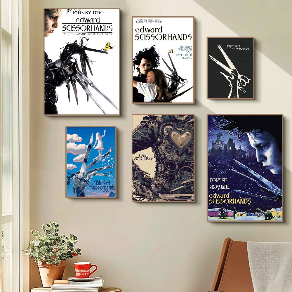 Poster Anime Edward Scissorhan - Home Bar And Theater ulasan dan harga