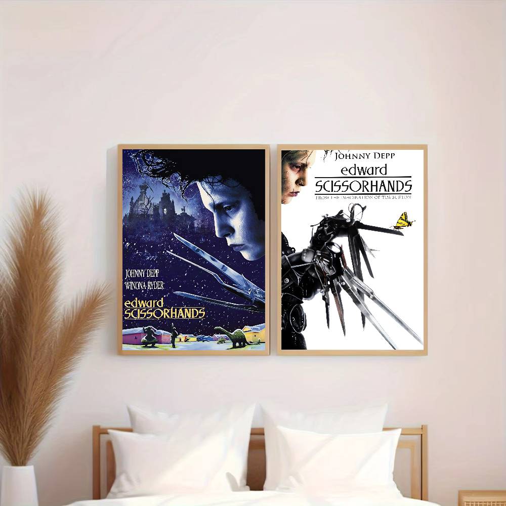 Poster Anime Edward Scissorhan - Home Bar And Theater ulasan dan harga