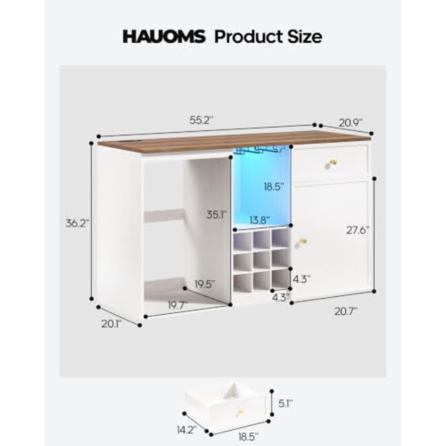 Lemari Bar Kopi dengan Ruang K - Home Bar And Fridge ulasan dan harga