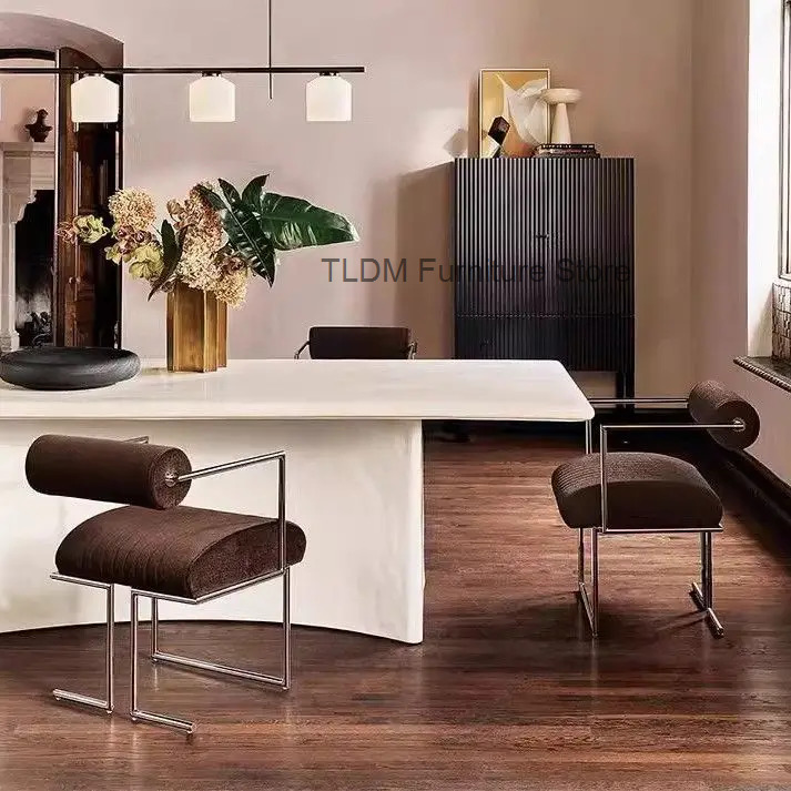 Kursi Makan Modern, Kursi Baja - Home Barcelona ulasan dan harga