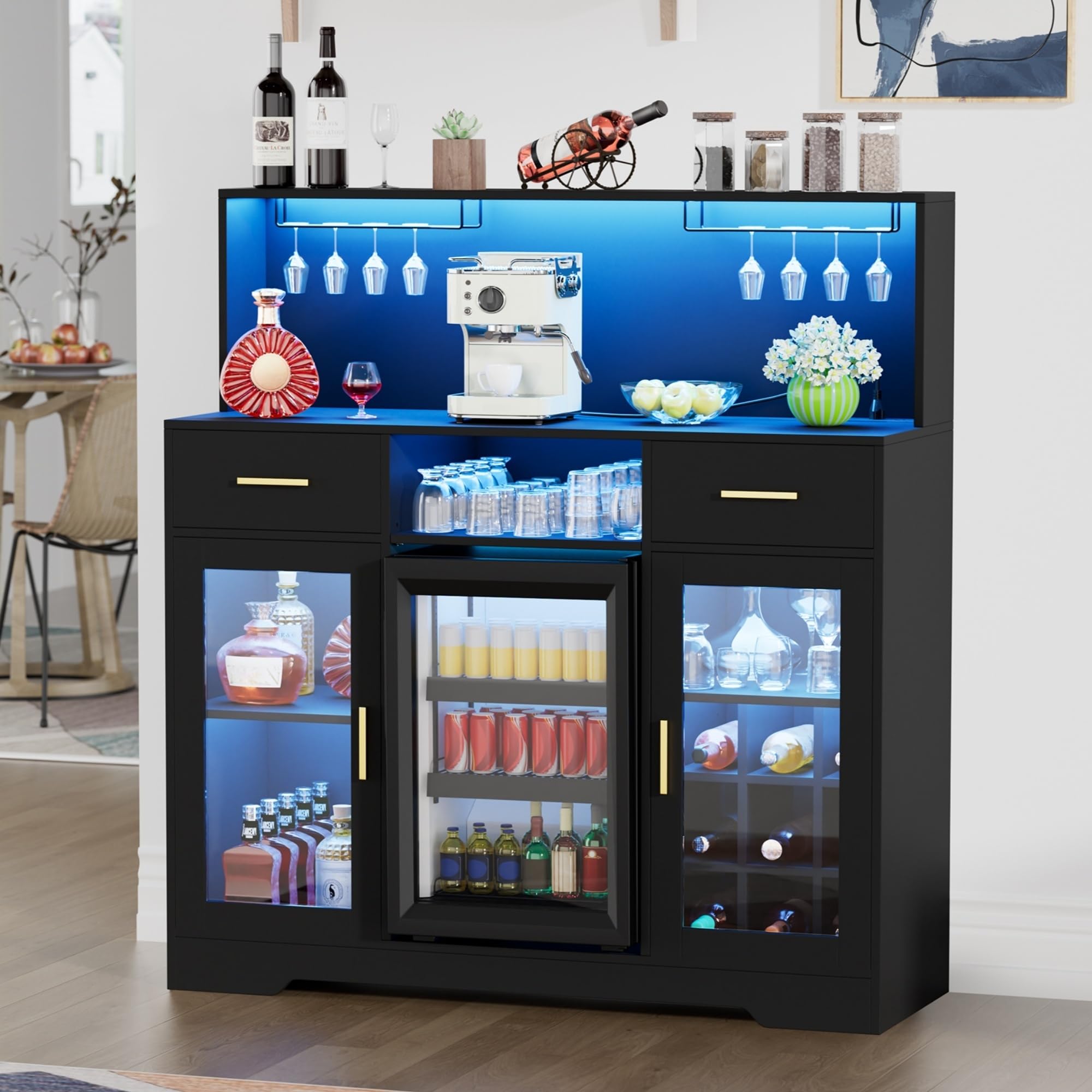 Kabinet Kulkas Mini dengan Pen - Home Bar And Fridge ulasan dan harga