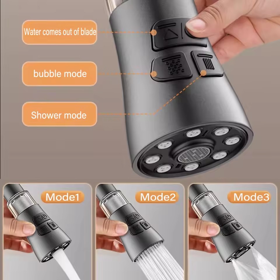 Universal Baru 360 °   Aerator - Home Bar Sink ulasan dan harga