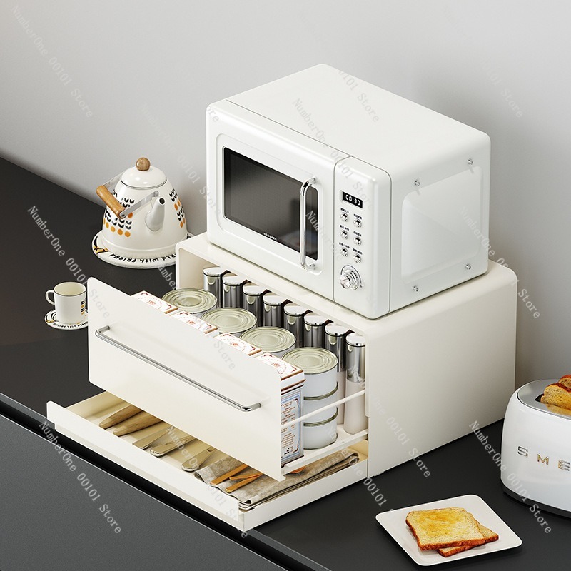Rak Penyimpanan Oven Microwave - Home Bar And Cabinet ulasan dan harga