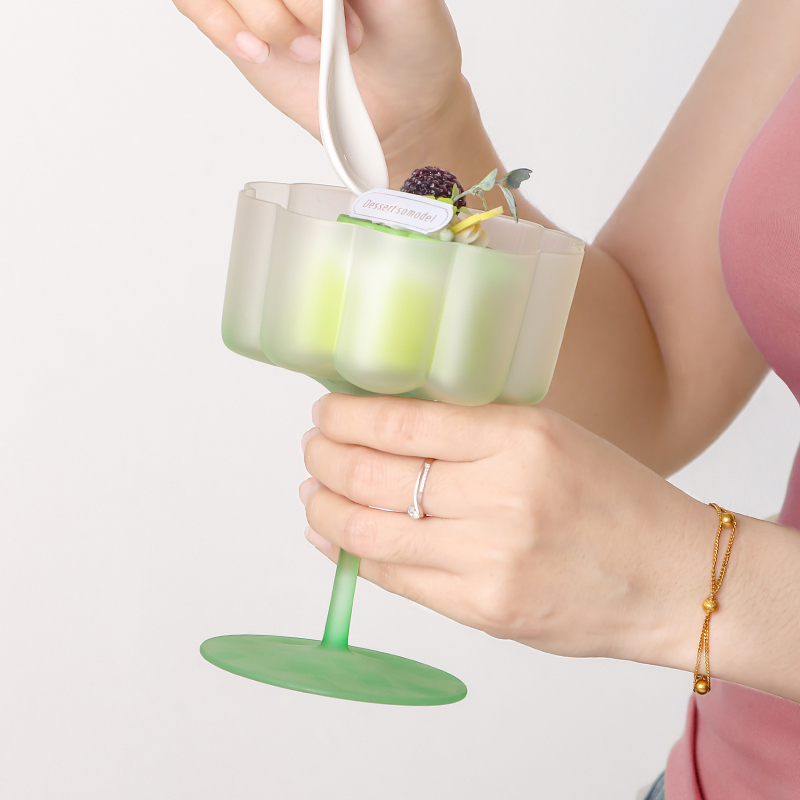 Mug Koktail Kaca Buram Warna-w - Home Bar Set ulasan dan harga