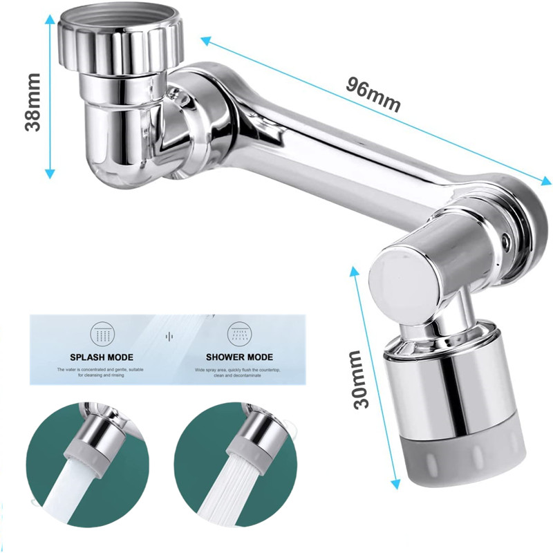 1080 ° Kepala Penyemprot Keran - Home Bar Sink ulasan dan harga