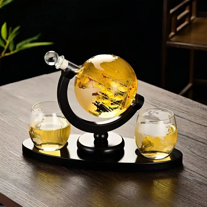 Set Dekanter Anggur Globe Deko - Home Bar Set ulasan dan harga