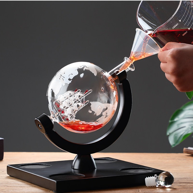 Set Dekanter Anggur Globe Deko - Home Bar Set ulasan dan harga