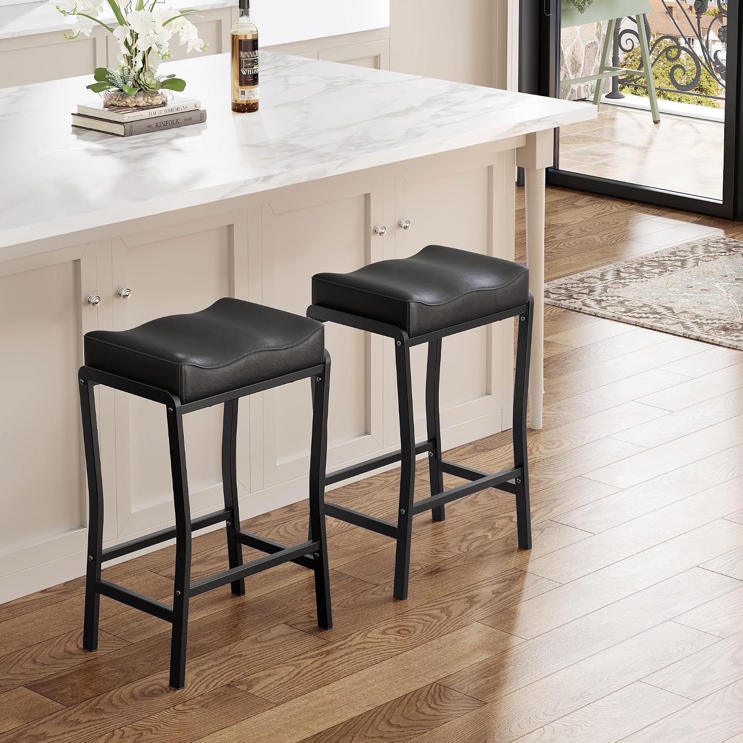 Set Kursi Bar Tinggi dengan Sa - Home Bar Lounge ulasan dan harga