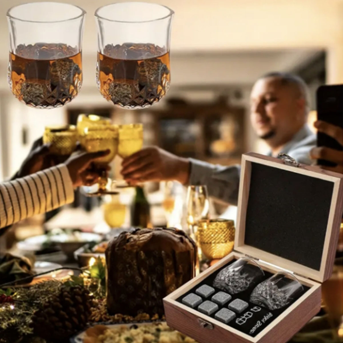 Hadiah natal Valentine Set kac - Highball Glass Set ulasan dan harga
