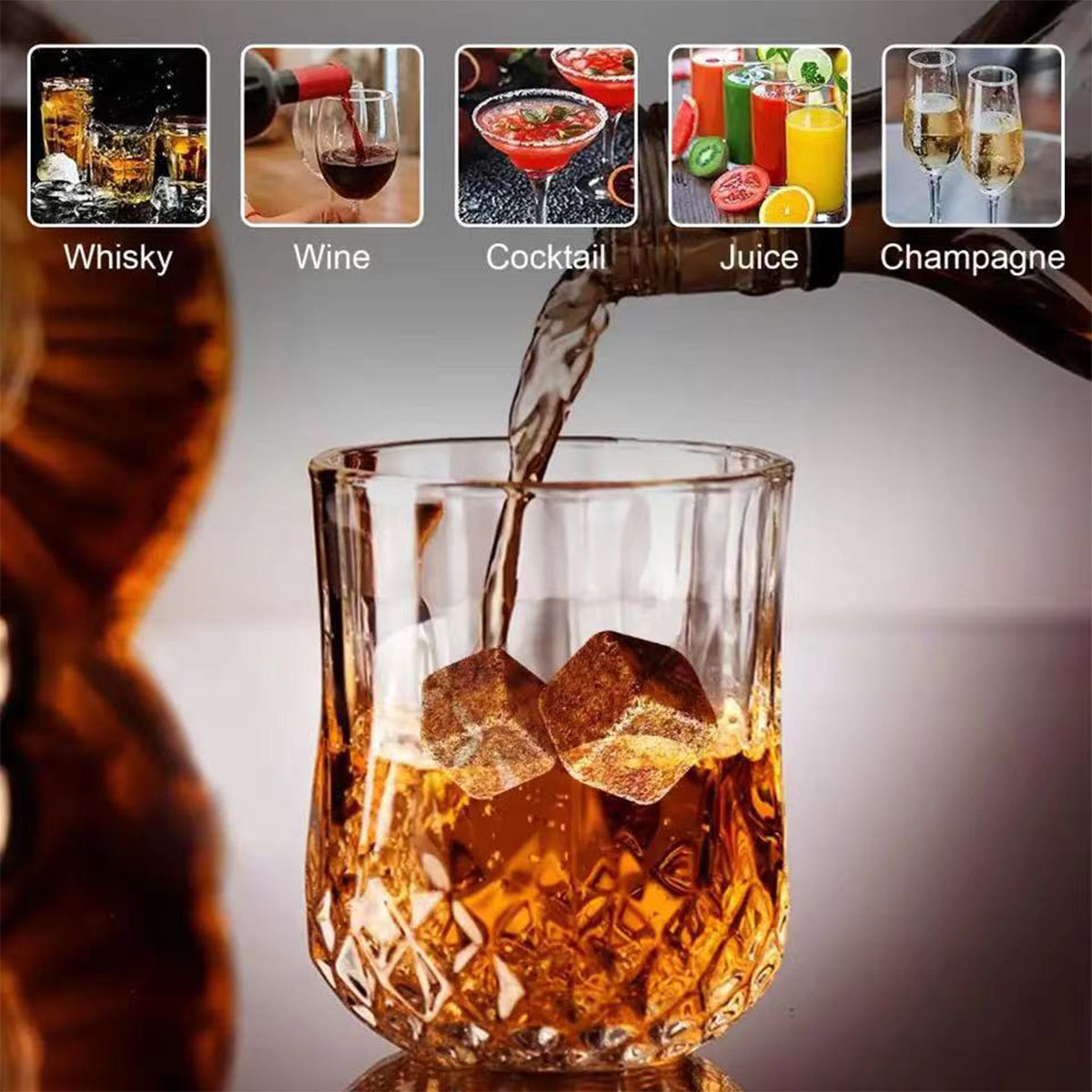Hadiah natal Valentine Set kac - Highball Glass Set ulasan dan harga